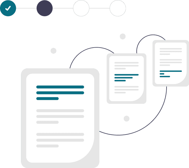 書類作成ステップ